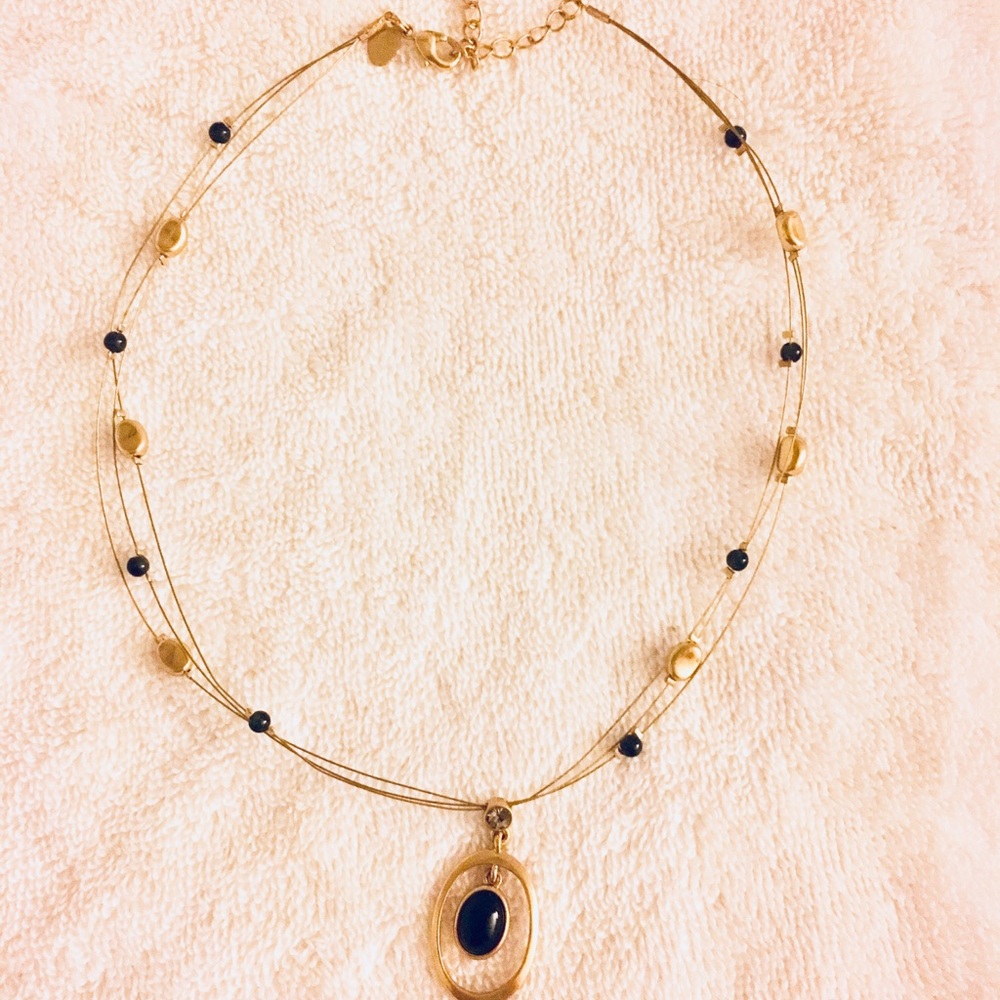 Lia Sophia necklace and matching earrings